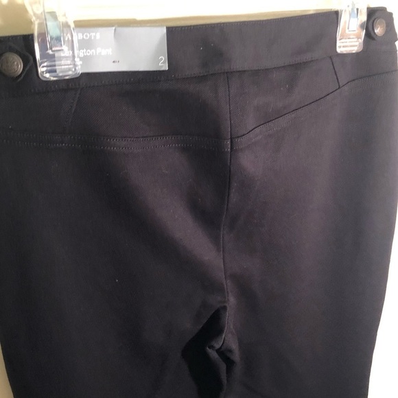 Talbots Women's Black Lexington Pants Size 2 - Picture 11 of 11